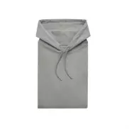 Bluza z kapturem z niebarwionej bawełny z recyklingu Iqoniq Torres - szary