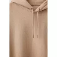 Bluza z kapturem z niebarwionej bawełny z recyklingu Iqoniq Torres - brązowy