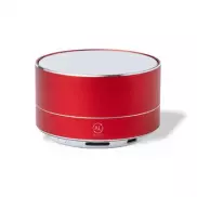 Głośnik bezprzewodowy 3W z aluminium z recyklingu - czerwony