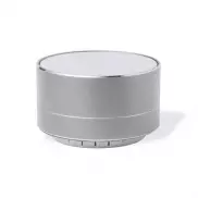 Głośnik bezprzewodowy 3W z aluminium z recyklingu - srebrny