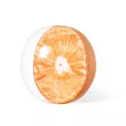 Dmuchana piłka plażowa 'owoc' - pomarańczowy