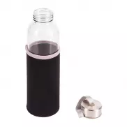 Szklana butelka Vim 500 ml, czarny