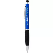 Długopis ze stylusem Ziggy, niebieski, czarny