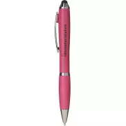 Długopis ze stylusem Nash, różowy