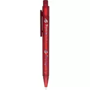 Długopis szroniony Calypso, czerwony