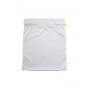 Duża personalizowana torebka/woreczek na prezent - żółty