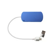 Hub USB - niebieski