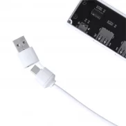 Hub USB - biały