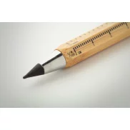 Długopis bezatramentowy z linijką