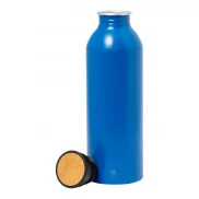 Butelka z aluminium z recyklingu - niebieski