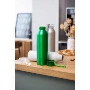 Butelka z aluminium z recyklingu - zielony