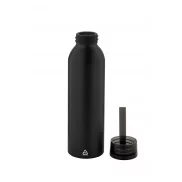 Butelka z aluminium z recyklingu - czarny