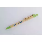 Długopis KNOCK DOWN zielony jasny