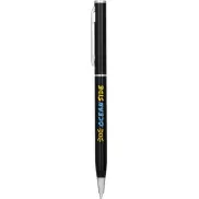 Długopis aluminiowy Slim, czarny