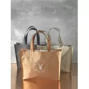 Laminowana torba na zakupy Alloy, pomarańczowy