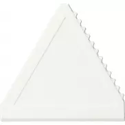 Skrobaczka do szyb Averall w kształcie trójkąta, biały