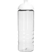 Bidon H2O Treble o pojemności 750 ml z wypukłym wieczkiem, biały, biały
