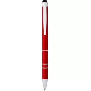 Długopis ze stylusem Charleston, czerwony