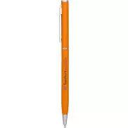 Długopis aluminiowy Slim, pomarańczowy