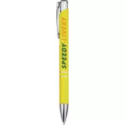 Aluminiowy długopis automatyczny Moneta, żółty