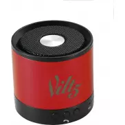 Głośnik aluminiowy Bluetooth® Greedo, czerwony