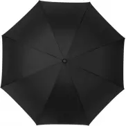 Odwrotnie barwiony prosty parasol Yoon 23”, biały, czarny