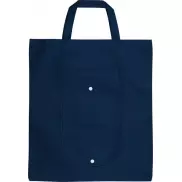 Składana torba z włókniny Maple, niebieski