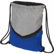 Sportowy plecak Voyager z troczkami, niebieski, szary