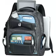 Plecak na laptopa 15,4” TY ułatwiający kontrolę bezpieczeństwa, czarny