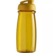 Bidon H2O Pulse® o pojemności 600 ml z wieczkiem zaciskowym, żółty