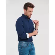 Koszula Tailored Contrast Ultimate Stretch - white/oxford blue/bright navy