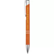 Aluminiowy długopis automatyczny Moneta, pomarańczowy