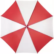 Parasol golfowy Karl 30'' z drewnianą rączką, czerwony, biały