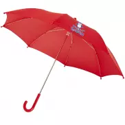 Wiatroodporny parasol Nina 17” dla dzieci, czerwony