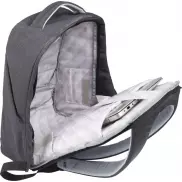 Plecak na laptopa 15” Convert z zabezpieczeniem przed kradzieżą, szary