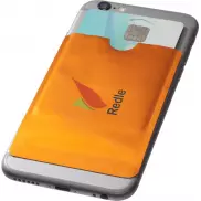 Porfel na smartfona i karty z zabezpieczeniem RFID Exeter, pomarańczowy
