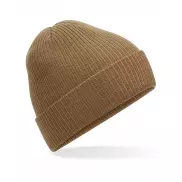 Prążkowana czapka Polylana® - black