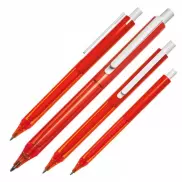 Długopis plastikowy BRUGGE - czerwony