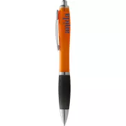 Długopis Nash czarny wkład, pomarańczowy, czarny