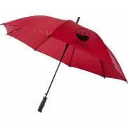 Wiatroodporny, automatyczny parasol Bella 23”, czerwony