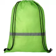 Plecak bezpieczeństwa Oriole ze sznurkiem ściągającym, zielony