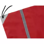 Plecak bezpieczeństwa Oriole ze sznurkiem ściągającym, czerwony