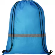 Plecak bezpieczeństwa Oriole ze sznurkiem ściągającym, niebieski