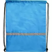 Plecak bezpieczeństwa Oriole ze sznurkiem ściągającym, niebieski