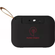 Materiałowy głośnik Bluetooth® Fashion, czerwony