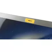 Blocker kamery internetowej, żółty