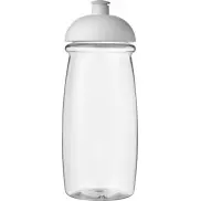 Bidon H2O Pulse® o pojemności 600 ml z wypukłym wieczkiem, biały, biały