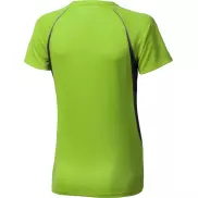 Damski T-shirt Quebec z krótkim rękawem z dzianiny Cool Fit odprowadzającej wilgoć, m, zielony