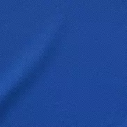 Męskie polo Ottawa z krótkim rękawem z dzianiny Cool Fit odprowadzającej wilgoć, xs, niebieski