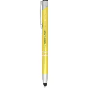 Długopis ze stylusem Moneta, żółty